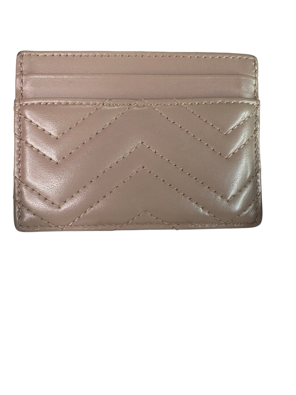 Gucci Card Holder in Taupe and Black - Picture 2 of 3